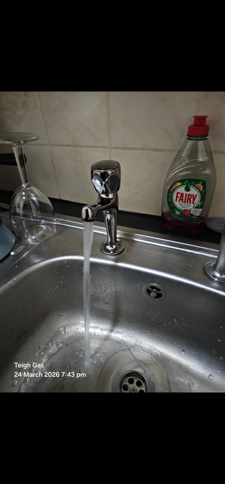 New kitchen tap supplied & fitted